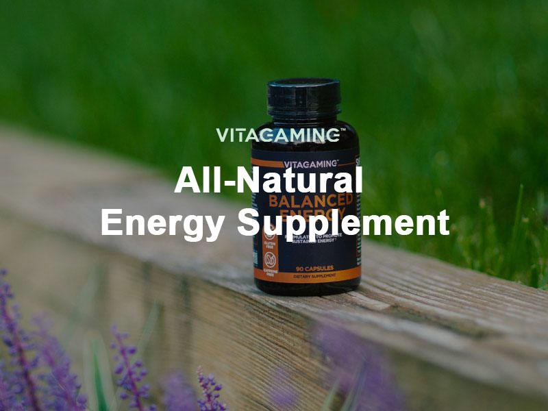 AllNatural Energy Supplement VitaGaming