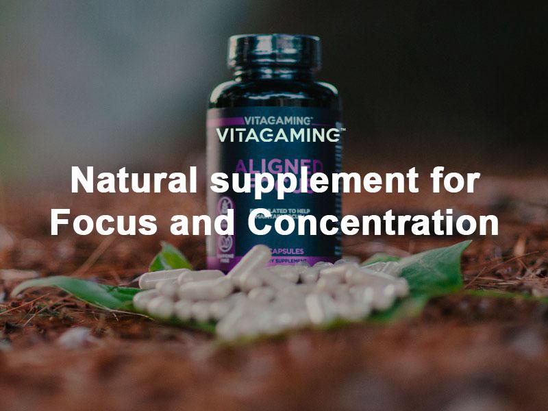 Gaming Supplement for Focus and Concentration VitaGaming